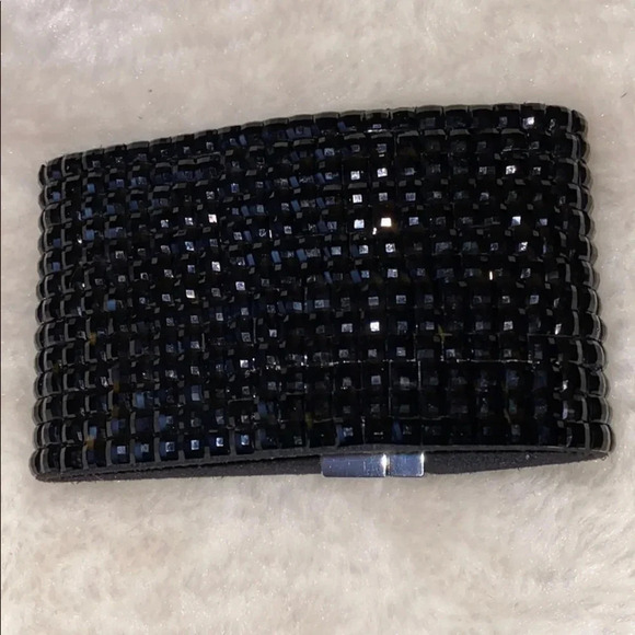 Fashion cuff  black Rhinestone bangle bracelet - Picture 4 of 9